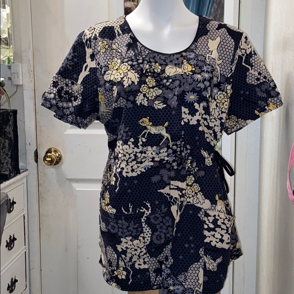 ***Sold*** Disney Bambi scrub top